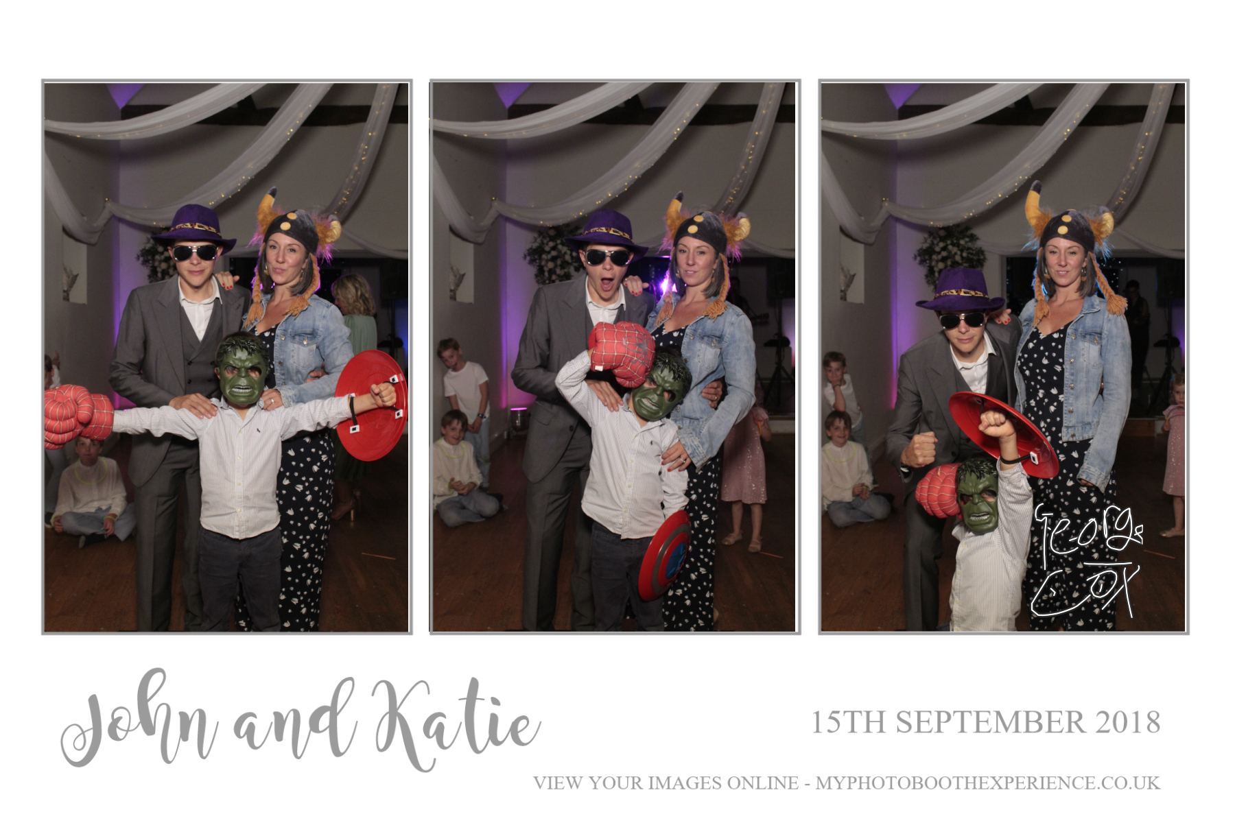John and Katie’s Wedding | View more photos from the event at gallery.myphotoboothexperience.co.uk/u/MyPhotoBoothExperienceLtd/John-and-Katie’s-Wedding